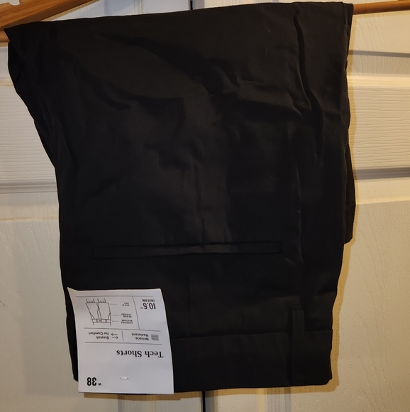 Goodfellow's Men's stretch tech shirts black size 38 - Picture 6 of 8